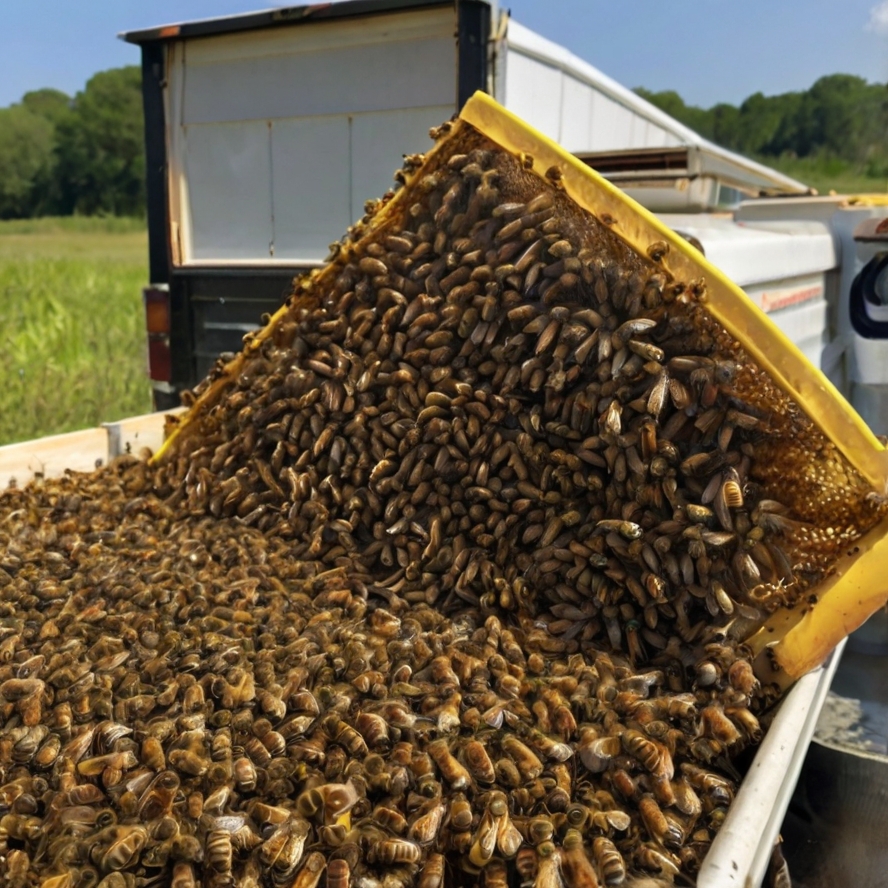 250 Million Bees Demand Better Working Conditions, Unionize After Truck Overturns
